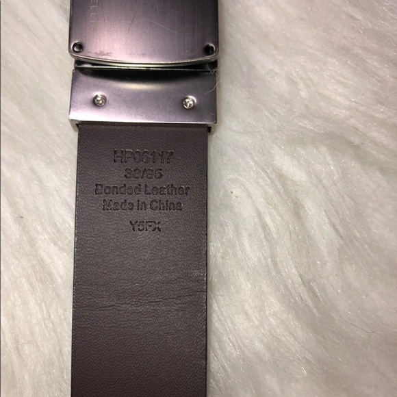 Perry Ellis size 38 mens reversible leather belt - Picture 3 of 4